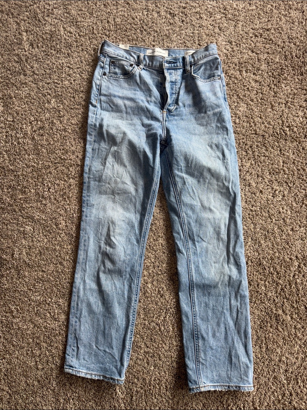 Aritzia Denim Forum the Arlo hi rise straight Jean size 26